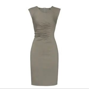 Slate & Willow riches green sheath dress